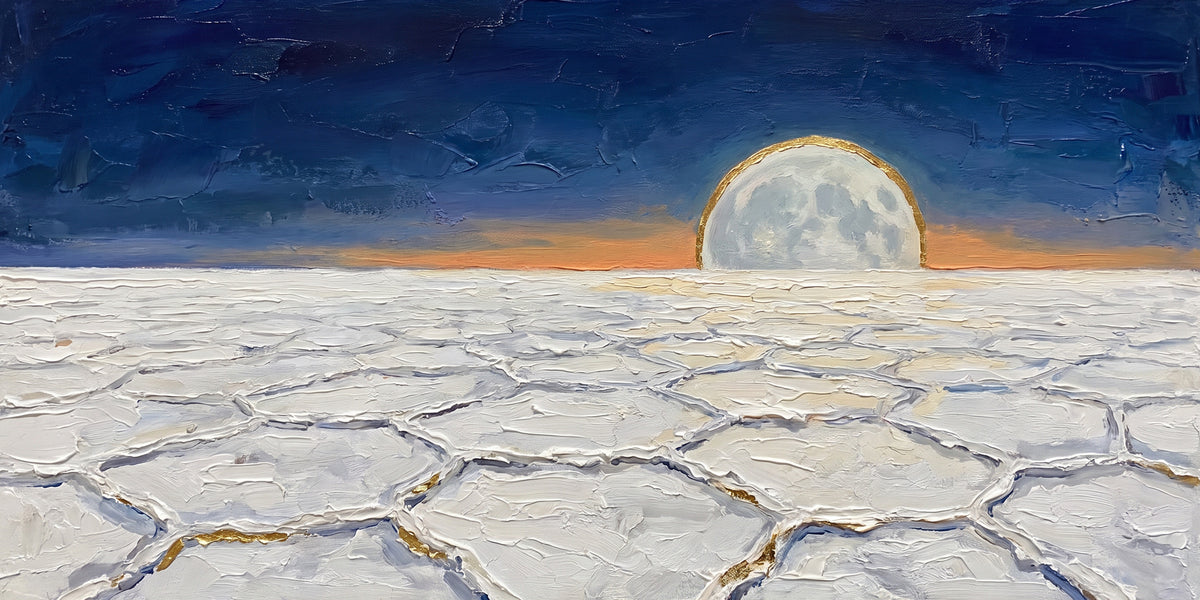 Moonrise over the White Rann, the full artwork