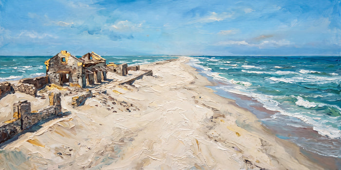 Ghost Shore at Dhanushkodi, the full artwork