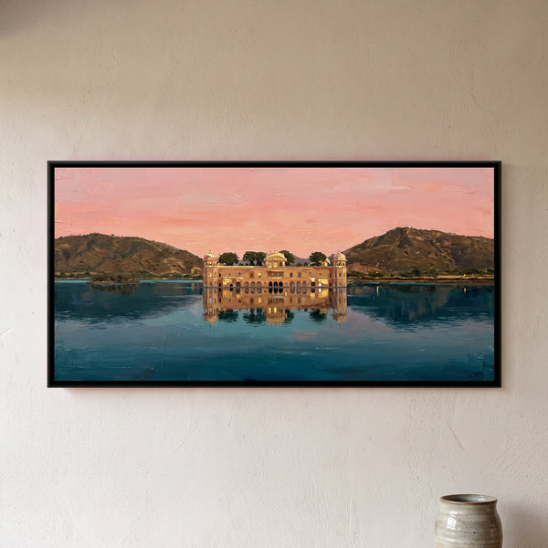 Stepwells and forts wall art